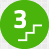 ikona 3 kroky
